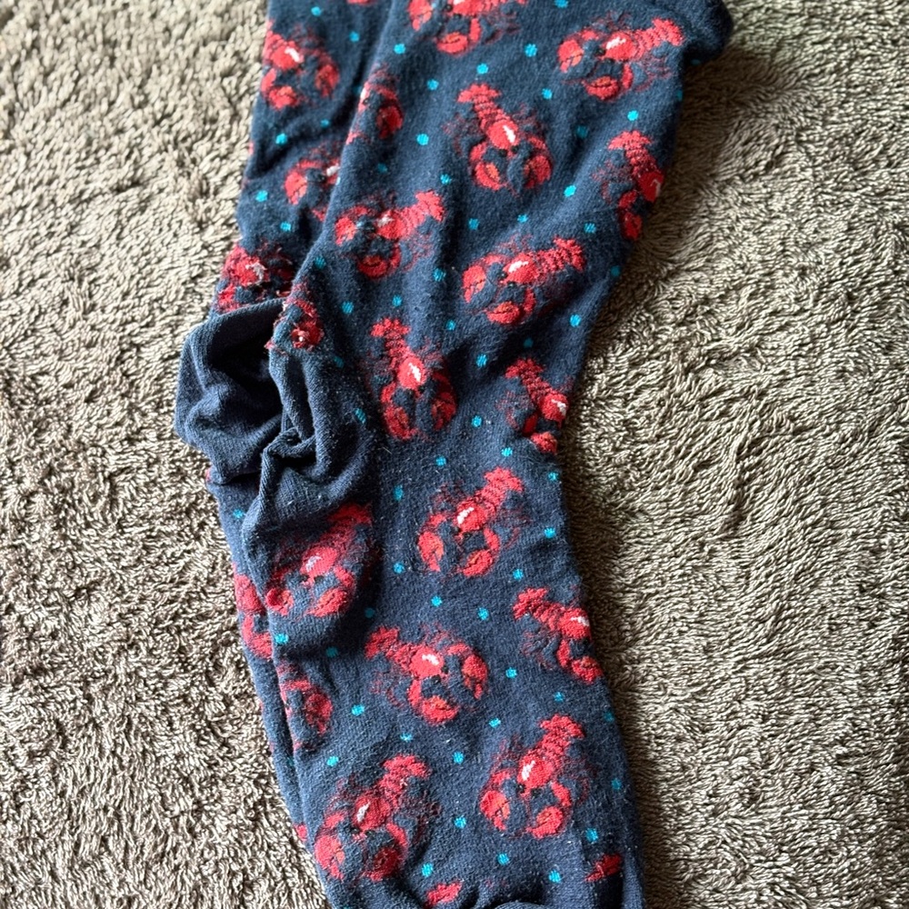 Hot Sox Sockologie Lobster Print Socks